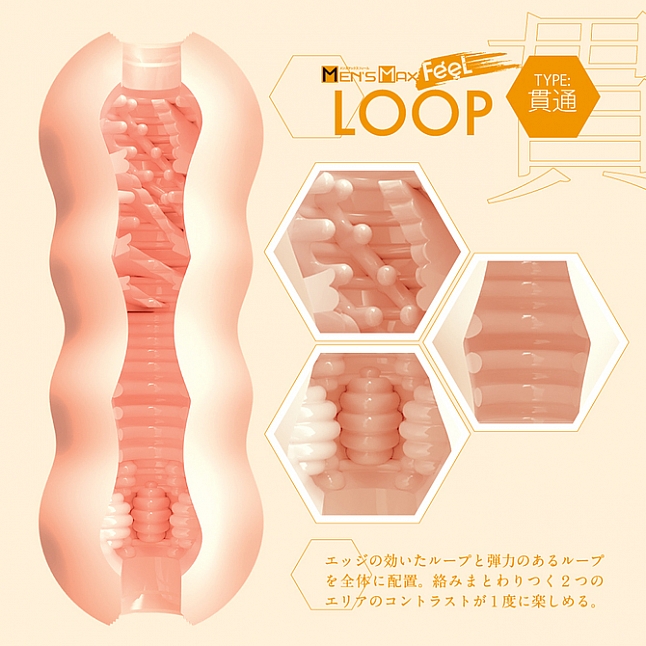 18DSC,成人用品,MEN'S MAX - Feel Loop 飛機杯,4580395737034