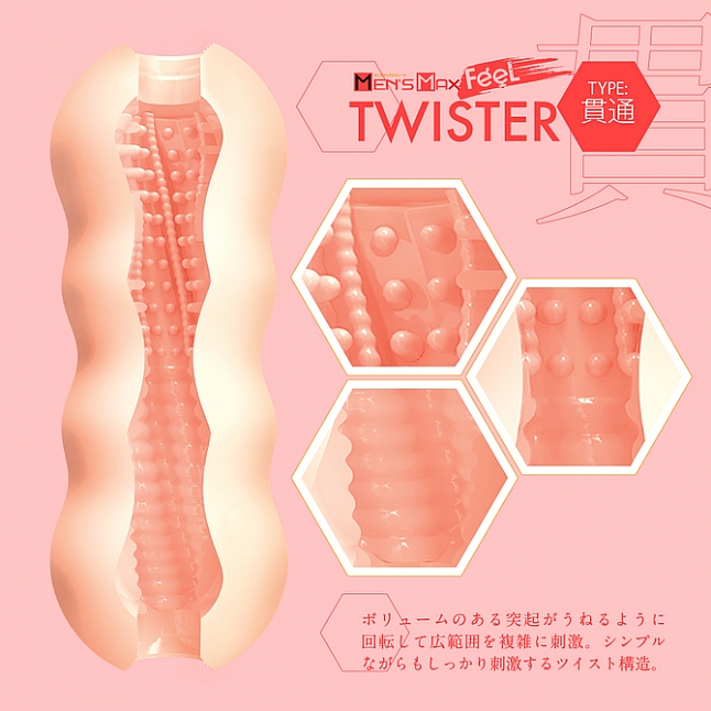 18DSC,成人用品,MEN'S MAX - Feel Twister 飛機杯,4580395737027
