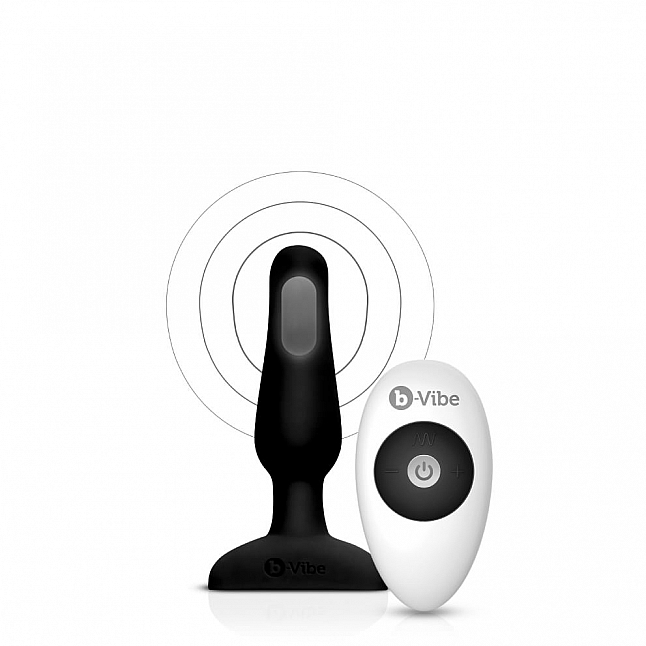 b-Vibe - Novice Plug 無線遙控震動肛塞,18DSC 成人用品店,4890808182239