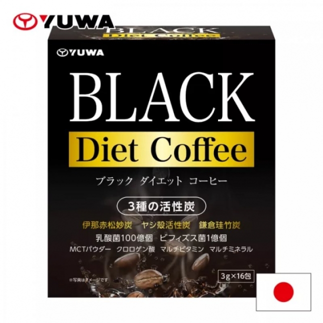 18DSC,成人用品,YUWA - 瘦身即溶黑咖啡 1包,4960867008433