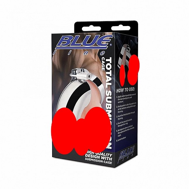 18DSC,成人用品,BLUE line - 男用鋁合金貞操鎖 開發,4890808255629