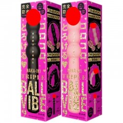 EXE - 完全防水 三球激震 拉珠震動棒 EXE - 完全防水 三球激震 拉珠震動棒