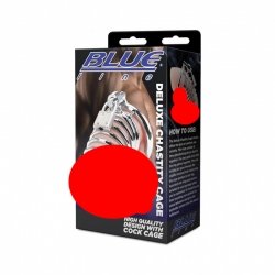 BLUE line - 男用鋁合金貞操鎖 豪華 BLUE line - 男用鋁合金貞操鎖 豪華