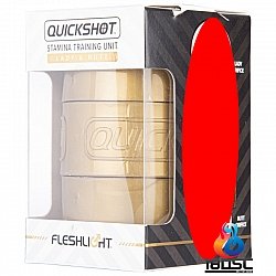 Fleshlight - Quickshot STU Lady & Butt 持久訓練自慰器 陰道和後庭款
