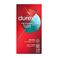 Durex - 杜蕾斯超薄緊貼裝 10片裝 Durex - 杜蕾斯超薄緊貼裝 10片裝