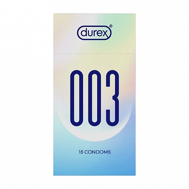 18DSC,成人用品,Durex - 杜蕾斯003 15片裝,4895173262821