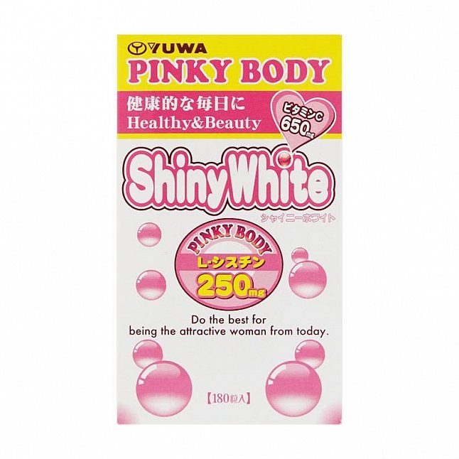 18DSC,成人用品,YUWA - Shiny White 閃亮淡斑美白丸 180粒,4960867005692