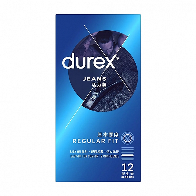 Durex - 杜蕾斯活力裝安全套 (香港版) 12片,18DSC 成人用品店,5010232968950
