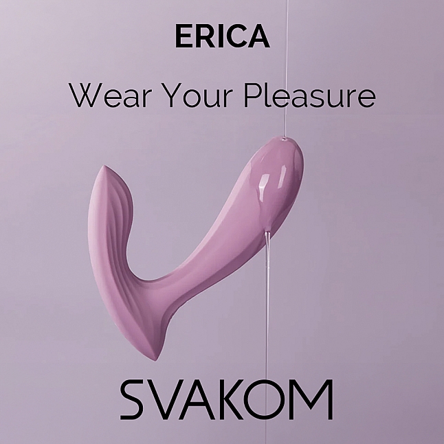 18DSC,成人用品,SVAKOM - ERICA 智能無線遙控C型震動器,6959633101605