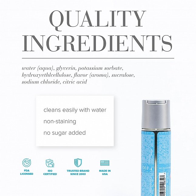 18DSC,成人用品,JO - H2O 泡泡糖味可食用潤滑油 旅行裝 5ml,796494750001