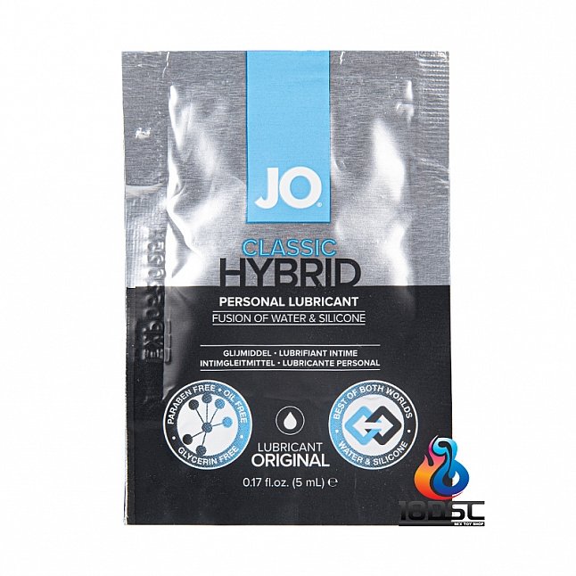 18DSC,成人用品,JO - Classic Hybird 水矽混合潤滑油 旅行裝 5ml,796494750087