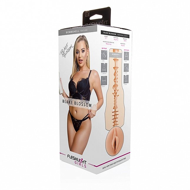 18DSC,成人用品,Fleshlight Girls - Blake Blossom Bombshell 飛機杯,810476012014
