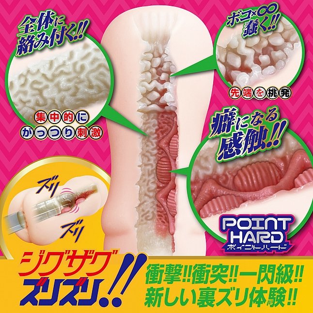 18DSC,成人用品,A-One - 鋸齒磨擦 (裏ズリ ジグザグハード),4573432999717