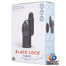 A-One - Black Lock Remote Smash Glans Vibrator