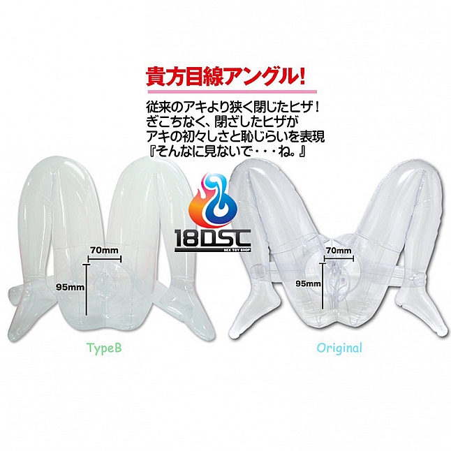 A-One - Love Body AKI Type B 透明充氣娃娃,18DSC 成人用品店,4582236097291