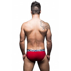 Andrew Christian Show-It Tagless Brief 男士內褲 紅色 Andrew Christian Show-It Tagless Brief 男士內褲 紅色