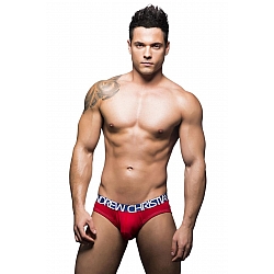 Andrew Christian Show-It Tagless Brief 男士內褲 紅色 Andrew Christian Show-It Tagless Brief 男士內褲 紅色