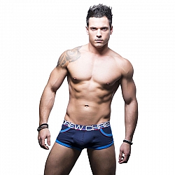 Andrew Christian Show-It Retro Pop Boxer 男士內褲 藍色 Andrew Christian Show-It Retro Pop Boxer 男士內褲 藍色