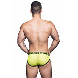 Andrew Christian FUKR Trade Brief 男士內褲 螢光黃色 Andrew Christian FUKR Trade Brief 男士內褲 螢光黃色
