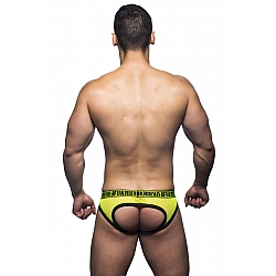 Andrew Christian FUKR Trade Locker Room Jock 男士內褲 螢光黃色 Andrew Christian FUKR Trade Locker Room Jock 男士內褲 螢光黃色