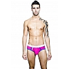Andrew Christian Tighty Whitie Punked Brief with Almost Naked Pouch 男士內褲