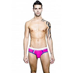 Andrew Christian Tighty Whitie Punked Brief with Almost Naked Pouch 男士內褲 Andrew Christian Tighty Whitie Punked Brief with Almost Naked Pouch 男士內褲