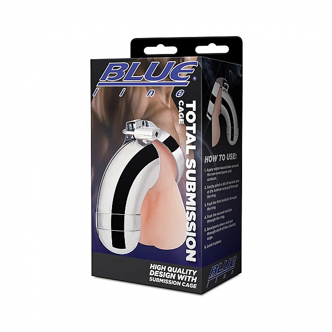 18DSC,成人用品,BLUE line - 男用鋁合金貞操鎖 開發,4890808255629