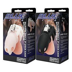 BLUE line - 男用小型矽膠(2吋)貞操鎖 BLUE line - 男用小型矽膠(2吋)貞操鎖