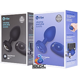 b-Vibe - Jewel Plug 無線遙控寶石後庭塞 大碼/加大碼 b-Vibe - Jewel Plug 無線遙控寶石後庭塞 大碼/加大碼
