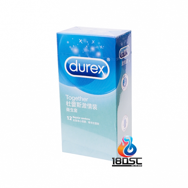 Durex - 杜蕾斯 激情裝 (香港版) 12片,18DSC 成人用品店,8850163100206