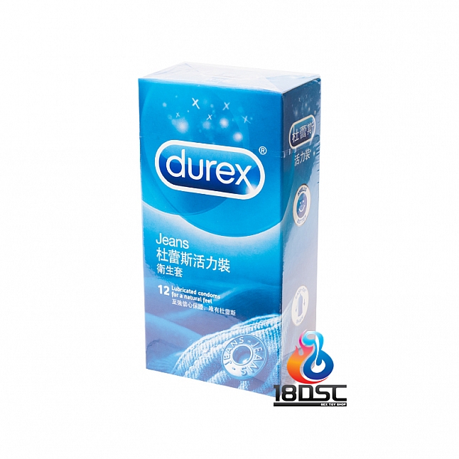 Durex - 杜蕾斯活力裝安全套 (香港版) 12片,18DSC 成人用品店,5010232968950
