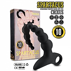 Royal Kraken - Spartacus CRIXUS 充電式矽膠後庭拉珠震動器 Royal Kraken - Spartacus CRIXUS 充電式矽膠後庭拉珠震動器