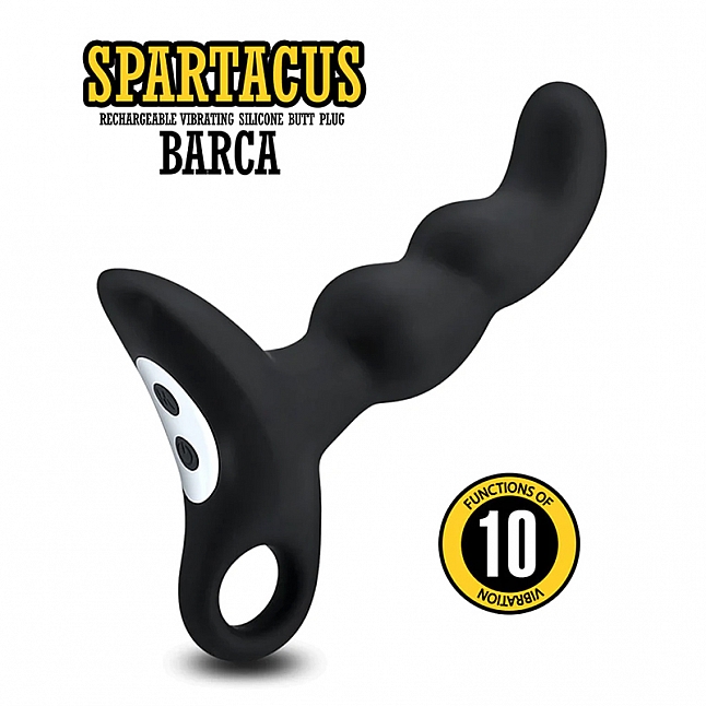 18DSC,成人用品,Royal Kraken - Spartacus BARCA 充電式矽膠後庭震動器,6970670350313