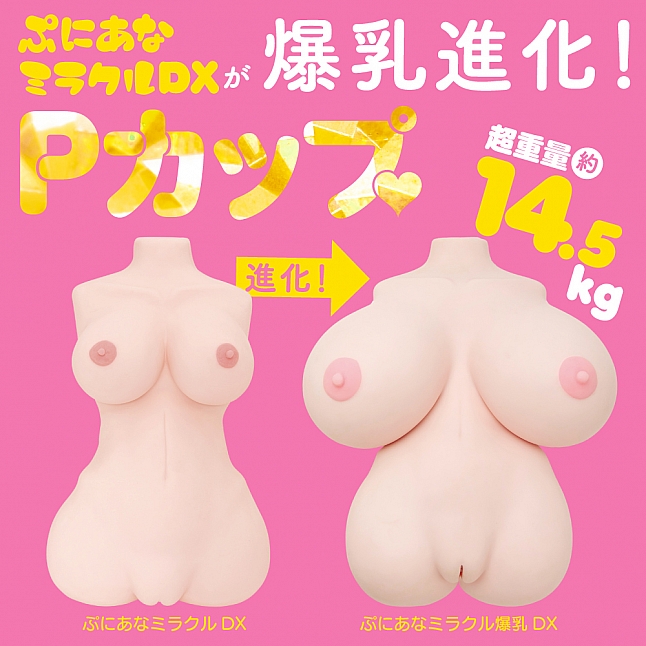 18DSC,成人用品,EXE - 任性彈穴 奇蹟爆乳胴體 DX (ぷにあなミラクル爆乳DX),4582593581365