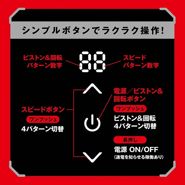 18DSC,成人用品,EXE - 任性彈穴 上下活塞加頭部旋轉電動飛機杯 12代 (ぷにあなロイド 12),4582616152411