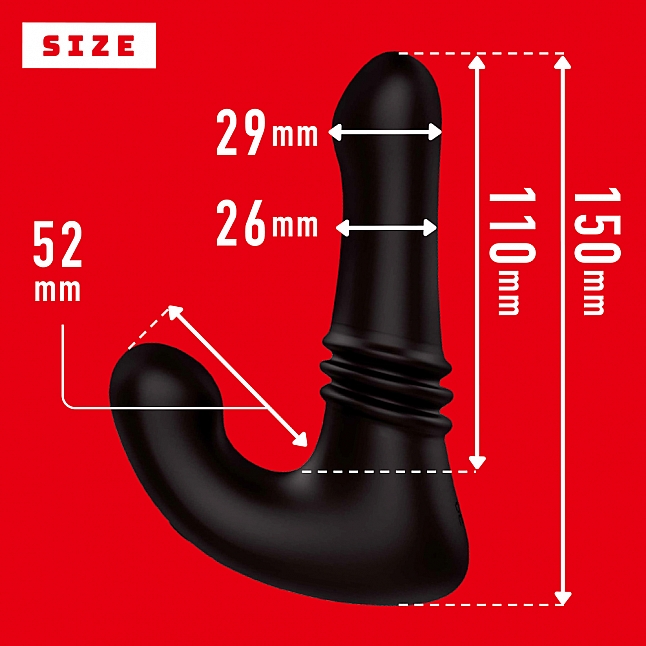 18DSC,Sex Toys,EXE - Mesuochi Back Vibe 9 Piston Fuck,4582593598813