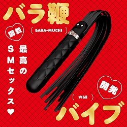 EXE - 完全防水 2 WAY BARA-MUCHI VIBE 鞭子震動按摩棒 EXE - 完全防水 2 WAY BARA-MUCHI VIBE 鞭子震動按摩棒