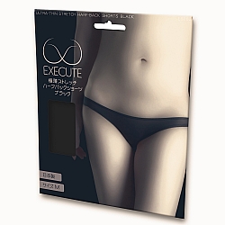 EXE CUTE - 微透視半包臀小內褲