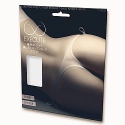 EXE CUTE - 微透視綁帶丁字褲