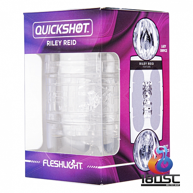 Fleshlight - Quickshot Riley Reid 深喉模擬自慰器,18DSC 成人用品店,810476010997
