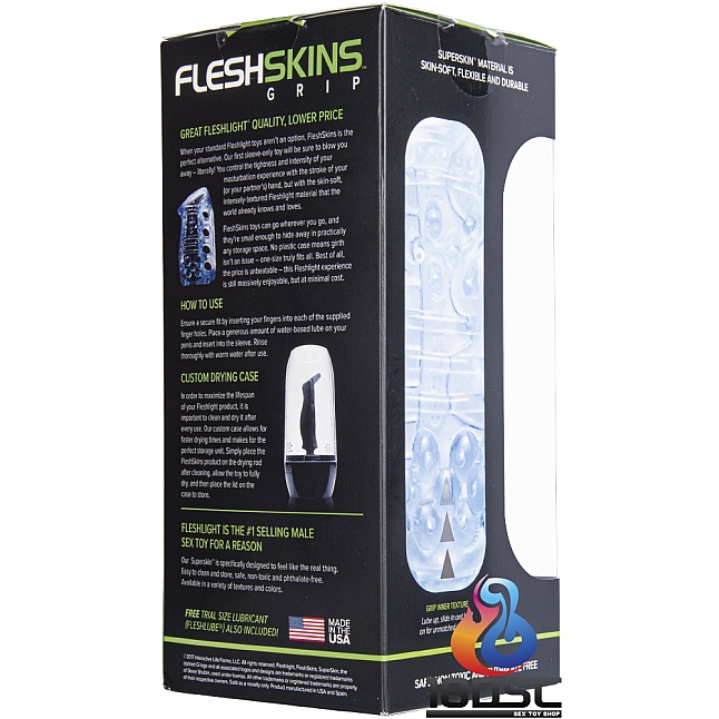 Fleshlight - Fleshskins Grip 打飛機專用自慰器,18DSC 成人用品店,810476016623