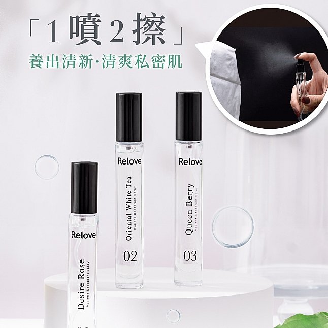 18DSC,成人用品,Relove - G7 女性專用私密弱酸護理噴霧 15ml,4712933175637