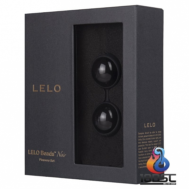 LELO - Luna Beads™ Noir 露娜球 黑珍珠,18DSC 成人用品店,7350022277694