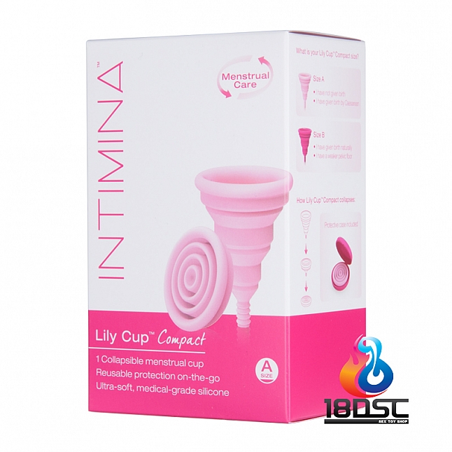 Lelo - Intimina Lily Cup Compact 月經杯,18DSC 成人用品店,7350075020308
