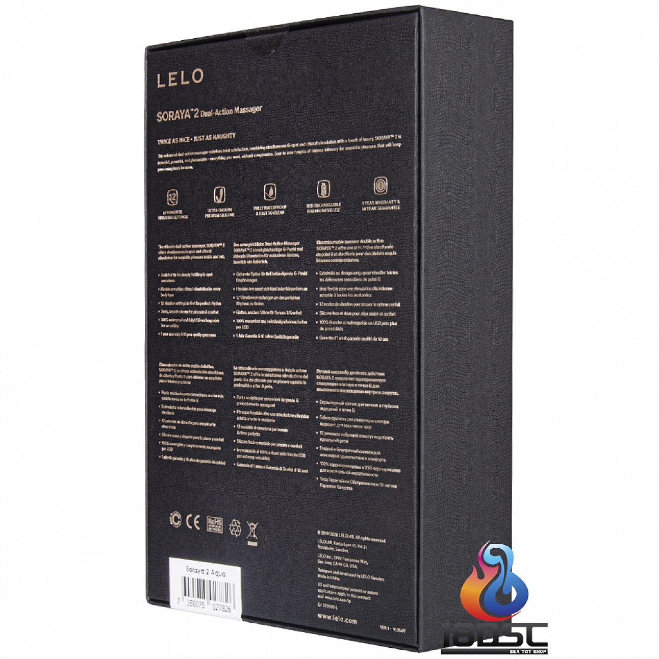 Lelo Brand Rabbit Lelo - Soraya 2 G Spot Rabbit Vibrator | 18DSC Sex Toy Shop
