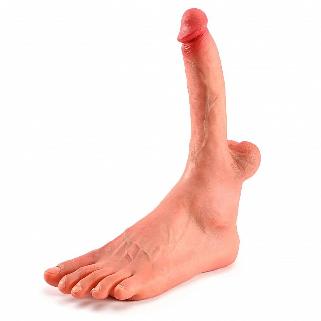 18DSC,Sex Toys,Royal Kraken - Realistic Male Foot Dildo Hybrid,LJ-MFD