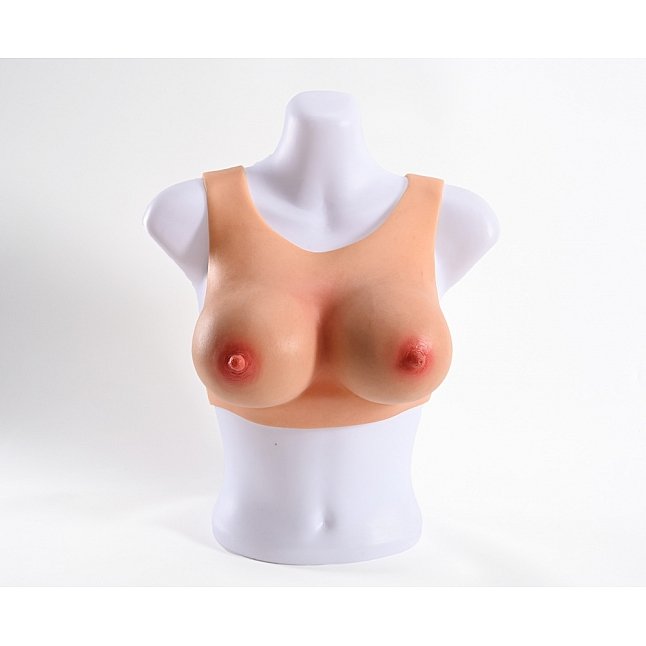 18DSC,Sex Toys,T-Gender - Silicone Breast Prosthesis D Cup,LJ-STB001