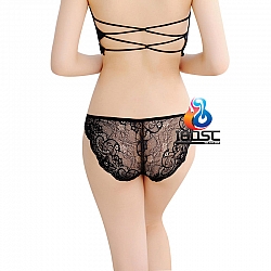 La CoCo 黑色小性感蕾絲內褲