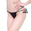 La CoCo 黑色震蛋專用丁字褲