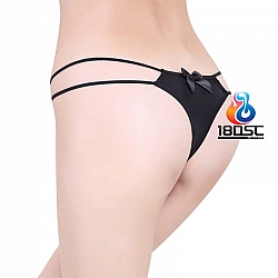 La CoCo 黑色震蛋專用丁字褲